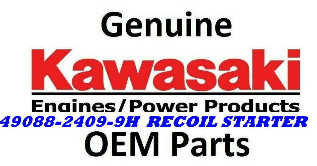 Genuine OEM Kawasaki Recoil Starter 49088-2473-YK - Factory Replacement Part