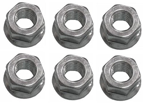 Flanged Bar Nuts 6 Pack Replaces Husqvarna 503220001