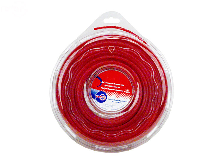 LINE TRIMMER .105 X 1 LB. DONUT RED COMMERCIAL