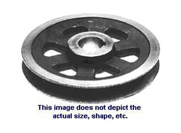 PULLEY CAST IRON 5/8" X 2-1/2"