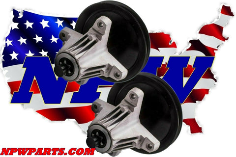 2 Pack Spindle Assembly Cub Cadet LTX Series, MTD, Troy Bilt Riding Lawnmower Tractors 918-04636A