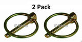 2 PACK PIN CLICK 1/4" MTD