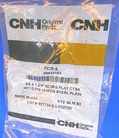 New Holland / Case IH: PIN, Part # 86632153 ,PACK OF 5