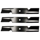 (3 Pack) Oregon Premium Replacement 17" x 2 1/2" Notched Lawn Mower Deck Blade | 91-251 91-255 91-502 91-505