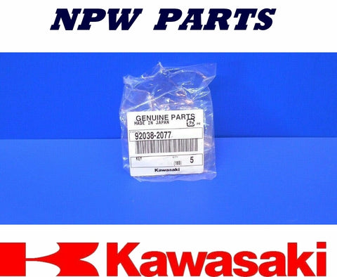 5 Kawasaki 92038-2077 Keys