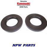 2  BOTTOM CRANKSHAFT SEALS, 92049-7011, MOST KAWASAKI FH ENGINE MODELS