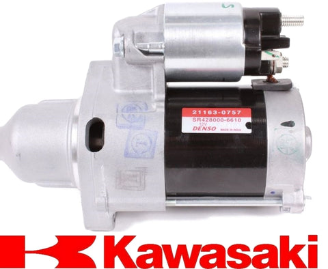 Genuine Kawasaki 999966121, 99996-6121 12 Volt Electric Starter Replaces 21163-0757 OEM