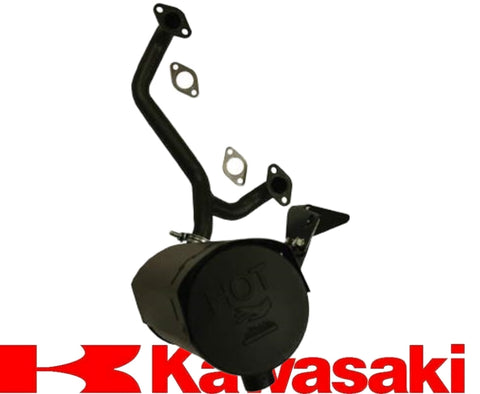 KAWASAKI MUFFLER KIT FOR  FS481V, FS541V, FS600V,,LEFT SIDE / OIL FILTER SIDE OEM # 99999-0414