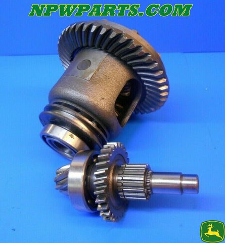 USED JOHN DEERE 755, 855 DIFFERENTIAL ASSEMBLY WITH RING & PINION: AM875157