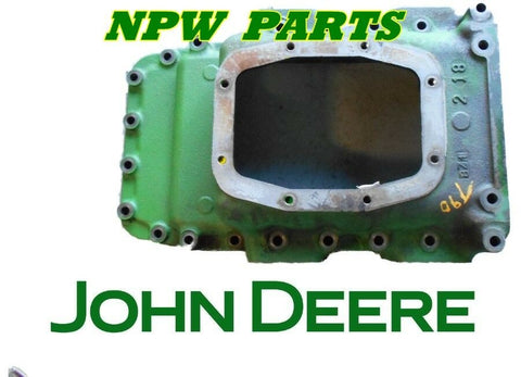 USED JOHN DEERE 670, 770, 790 OIL PAN PART # AT110812. SUBS TO AM876329