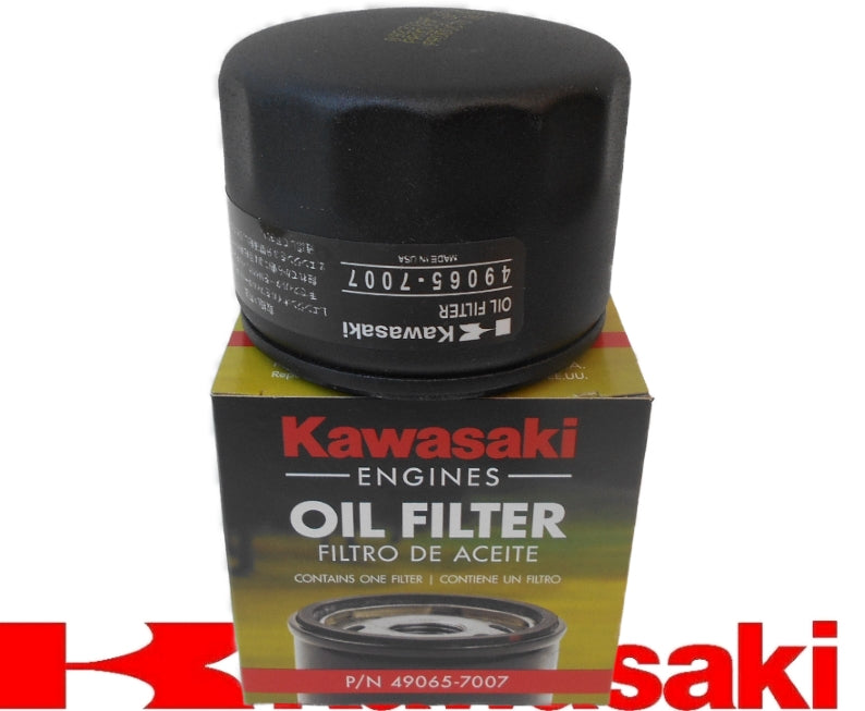 2 Pack For Kawasaki 49065-0721 Oil Filter Fits 49065-7007 Oem 