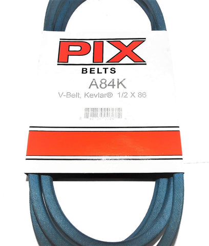 Pix Kevlar V Belt Size A84K 1/2 x 86 in OC